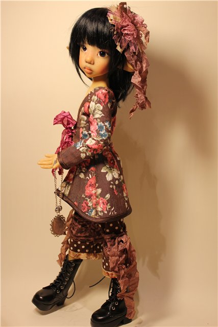 Девушка 60 х или "Винтажная роза" (фото 9)