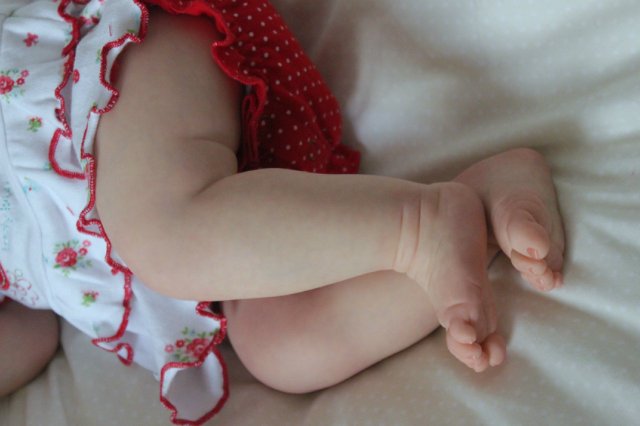 Весенний цветочек... Куколка реборн Виктории Вишни