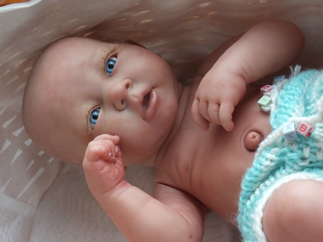 Малышка реборн Сашенька — Куклы Реборн (Reborn): работы мастеров