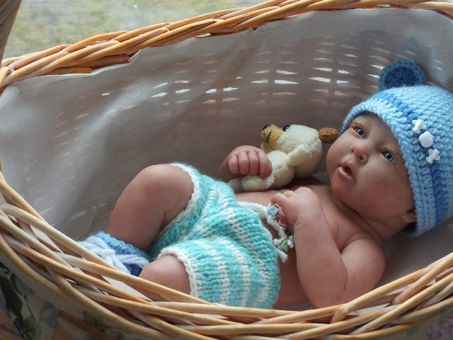 Малышка реборн Сашенька — Куклы Реборн (Reborn): работы мастеров (фото 6)