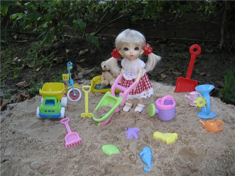 Маленькая дачница Элис. Кукла БЖД Пукифи Анте (фото 2)