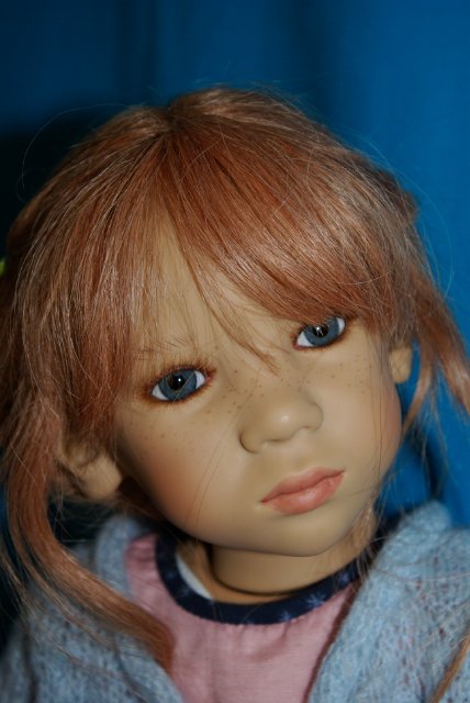 Сравниваем кукол Annette Himstedt 2002 и 2004 года. Efi, Pauline (фото 3)
