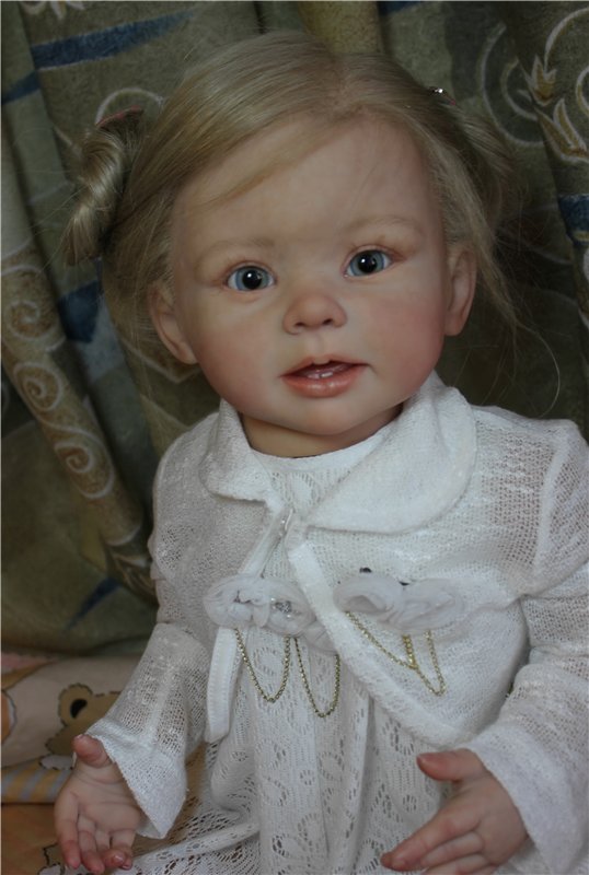 Золотая Злата. Кукла реборн Анастасии Гангало (фото 8)