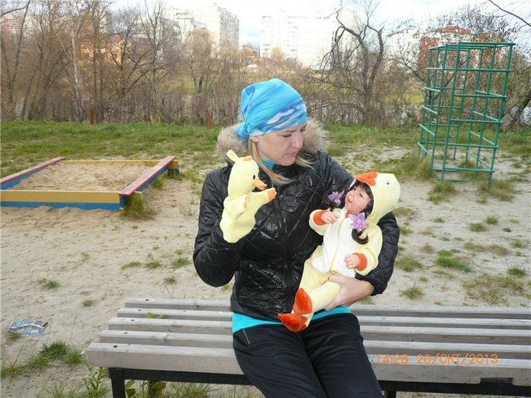 Мой милый утеночек! Лёля - кукла Ли Миддлетон