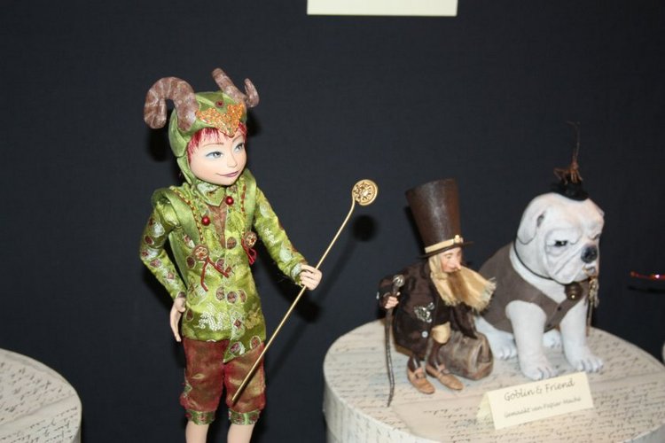 Международная выставка кукол в s'-Hertogenbosch (Den Bosch) в Голландии - 2013. Часть шестая