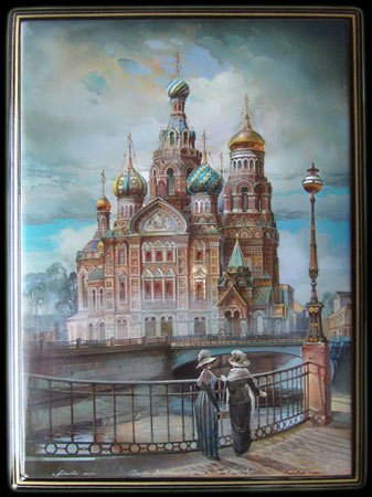 Усмотри тропинку в сказку или Здесь русский дух, здесь Русью пахнет. Федоскинская лаковая миниатюра