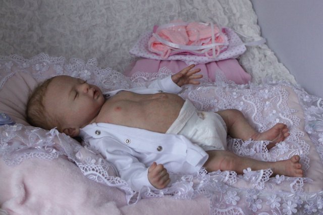 Спящая красавица Джульетта! Куколка реборн Виктории Вишни