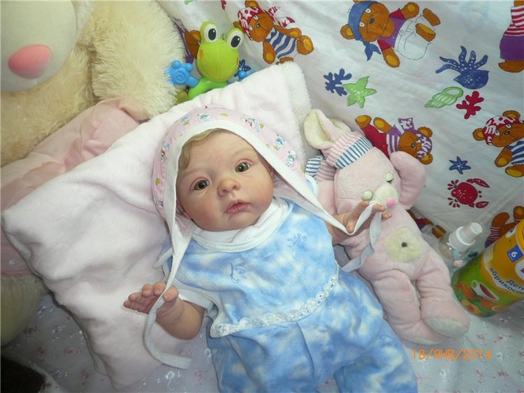 Моя нежная девочка Сонечка. Кукла реборн Светланы Преображенской (фото 2)