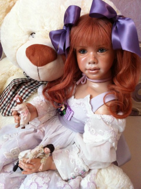 Сиреневое настроение или девочка от Сьюзен Крей