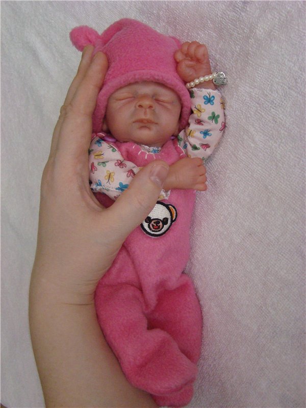 Моя первая силиконовая малышка Кондрашовой Ирины