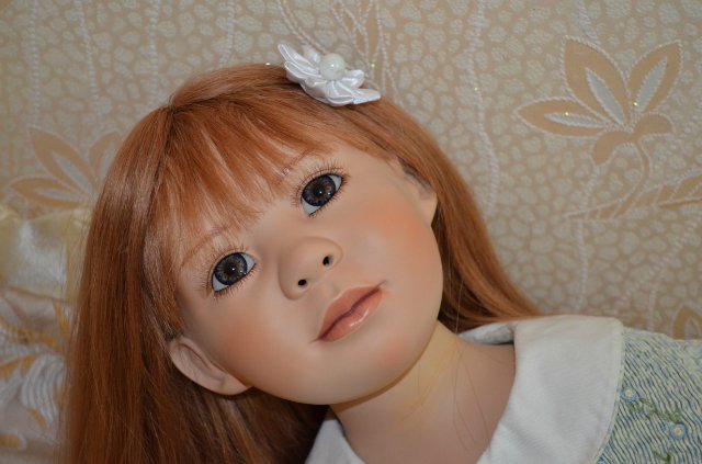 Люсинда, фарфоровая куколка Кристин Оранж (фото 7)