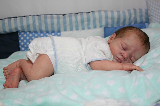 Кукла реборн CASPAR прототип художник Beatrix Schröder (фото 8)