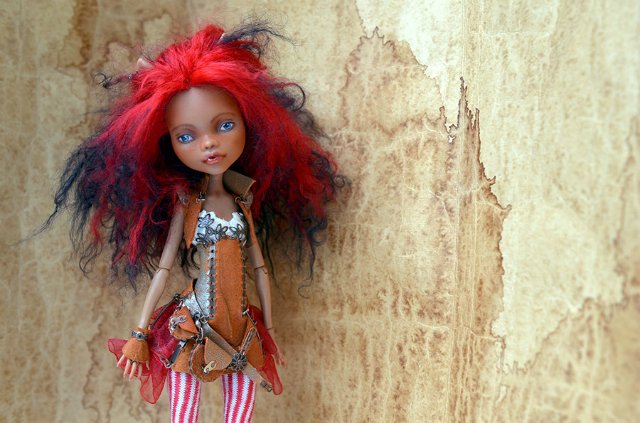 ООАК Клодин (Clawdeen Wolf) из Monster High (фото 2)