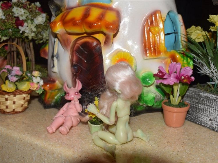 Распаковка сказочной лягушечки! BJTales Green Asrai От Лидии Снуль