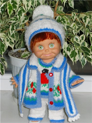 Снегири прилетели. Теплая одежда для фэйсинок и кукол Готц