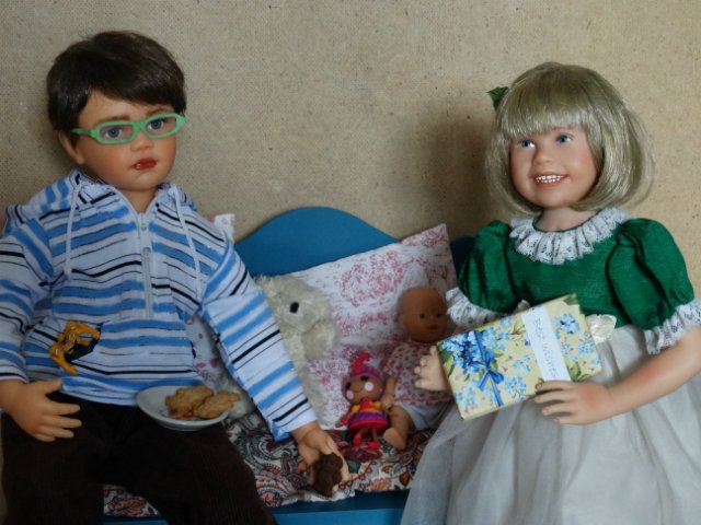 Куколки - копии моих деток