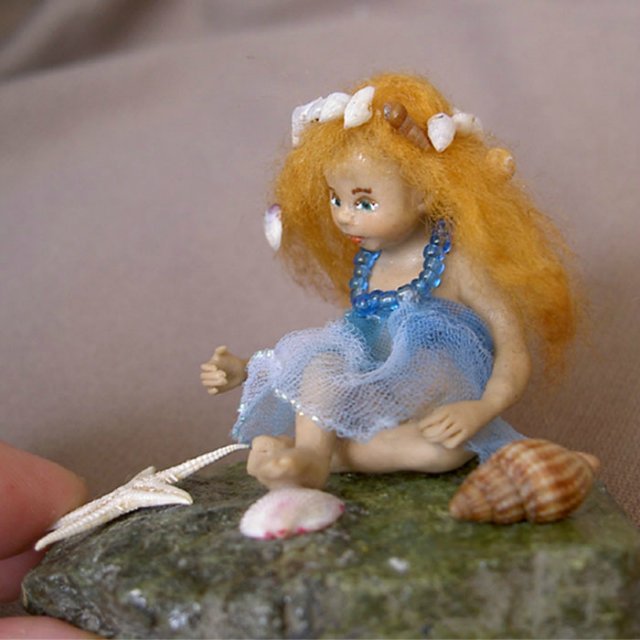 Моя миниатюра. Авторская кукла ручной работы (фото 4)