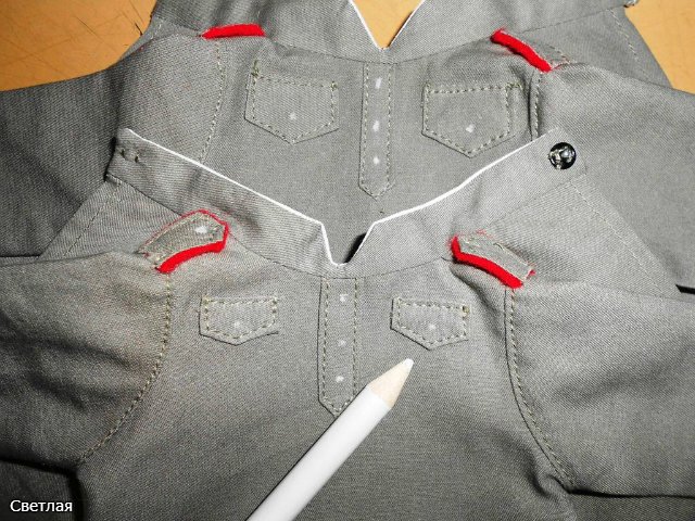 МК Солдатская форма 1941-1945 года для кукол