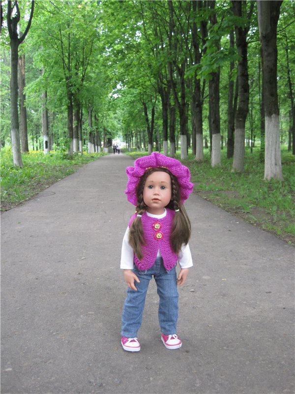 Алиса -кукла Готц. Прогулка (фото 4)