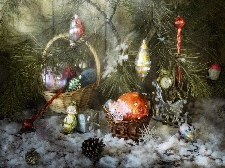 Чудесные новогодние натюрморты