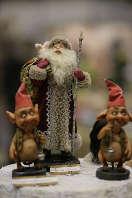 Великолепие выставки "Искусство Куклы" 11 декабря 2015 г