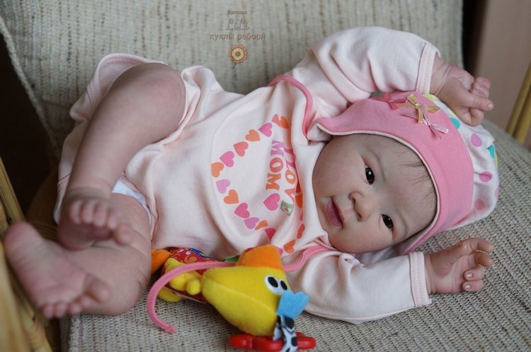 Моя азиаточка реборн Джиали (фото 5)
