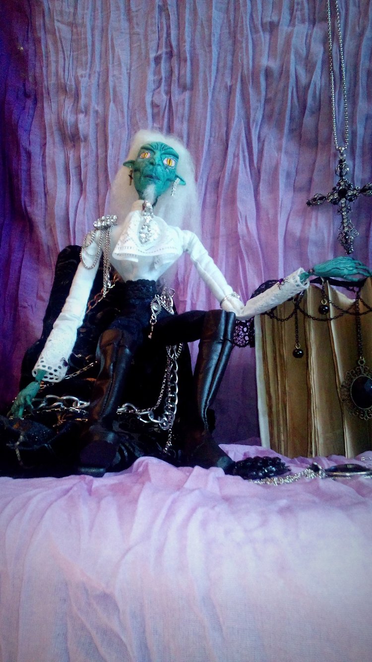 Готы Пегаса: рейф Тодд | Бэйбики Готы Пегаса: рейф Тодд — Авторские куклы ручной работы: текстильные