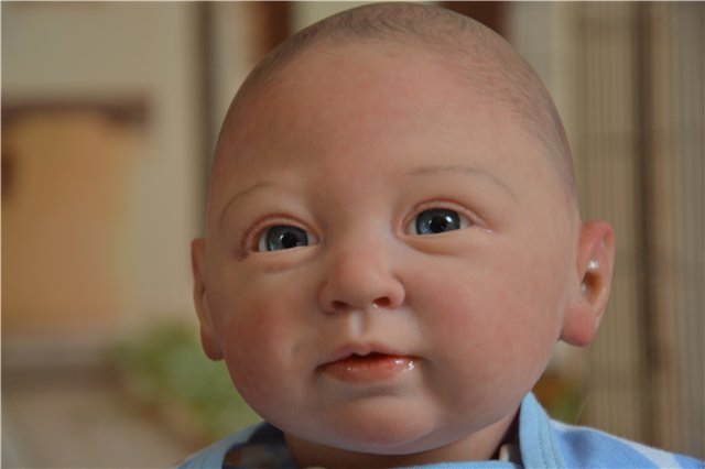 Малыш реборн с ямочкой — Куклы Реборн (Reborn): работы мастеров