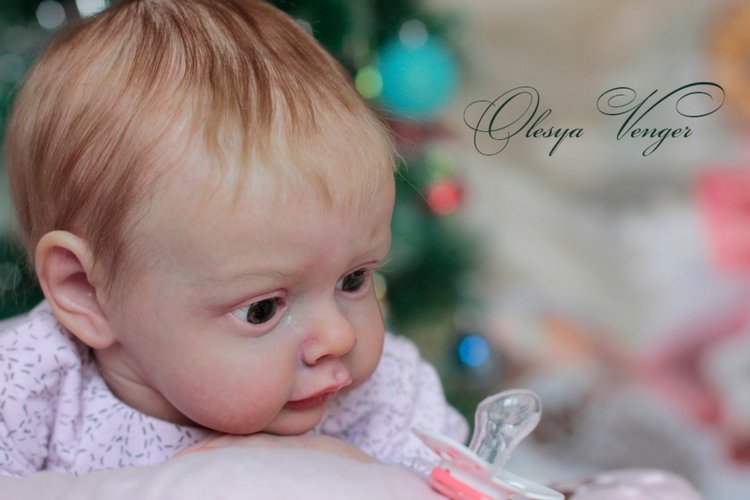 Моя Хлоя, мой любознательный Совенок, кукла реборн Олеси Венгер