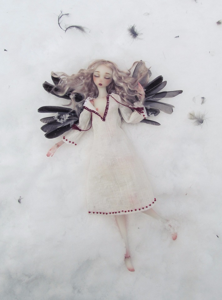 Мои маленькие феечки. Авторские шарнирные куклы