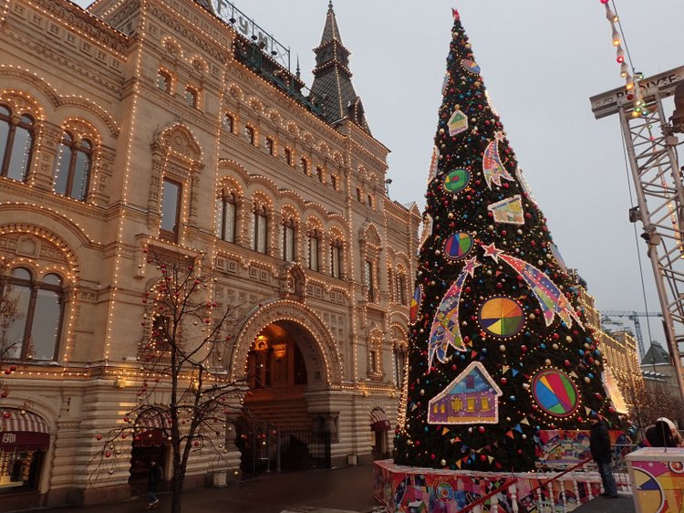 Путешествие за Новогодними впечатлениями в Москву. Часть 1 (фото 6)