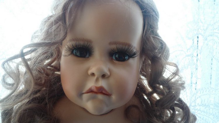 Фарфоровая кукла от Hildegard Günzel | Бэйбики Фарфоровая кукла от Hildegard Günzel