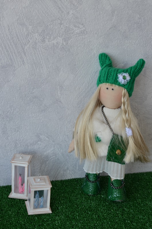 Большой румбокс с аксессуарами (фотозона 7в1) для кукол от 25 см