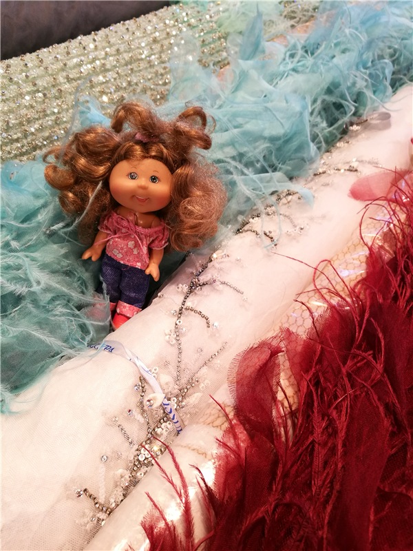 Весенний коллаж тканей — Куклы Cabbage Patch Kids (Капустки): винтаж 80