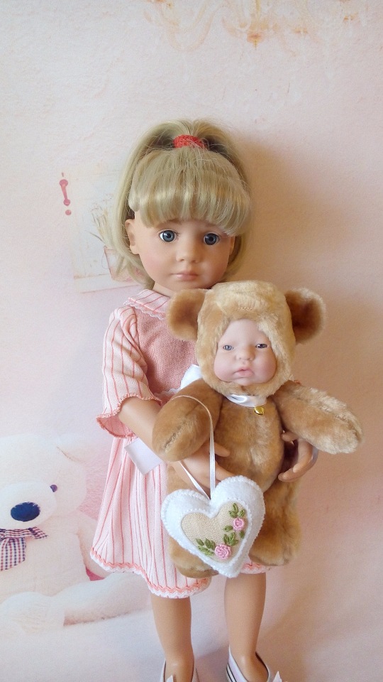 Парочка мишек-друзей — Авторские куклы Тедди (фото 6)