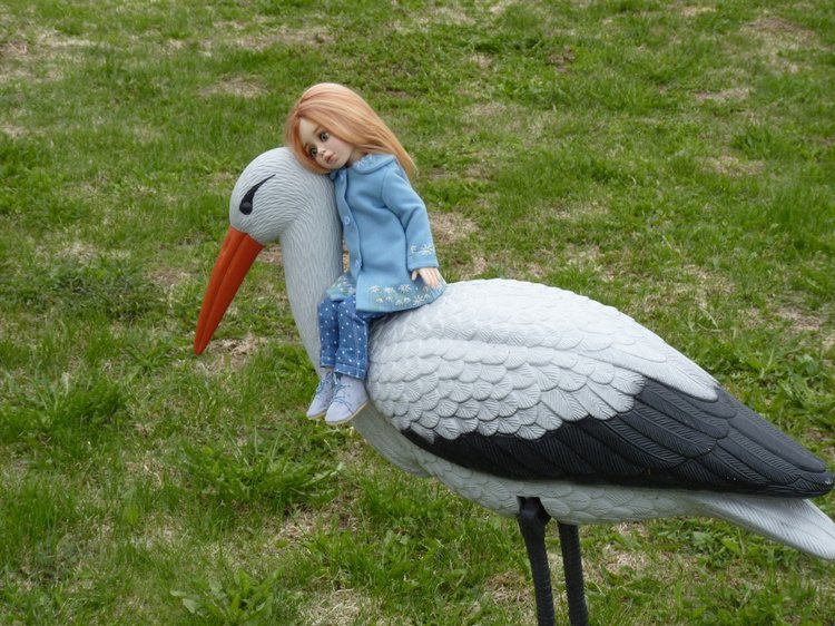 В погоне за весной — Домашние фото авторских кукол: личные коллекции