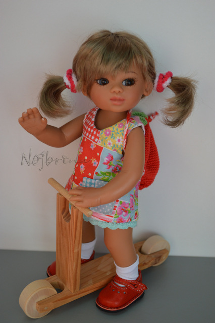 Линда из Berliner Rasselbande. Кукла от Габриелы Мюллер