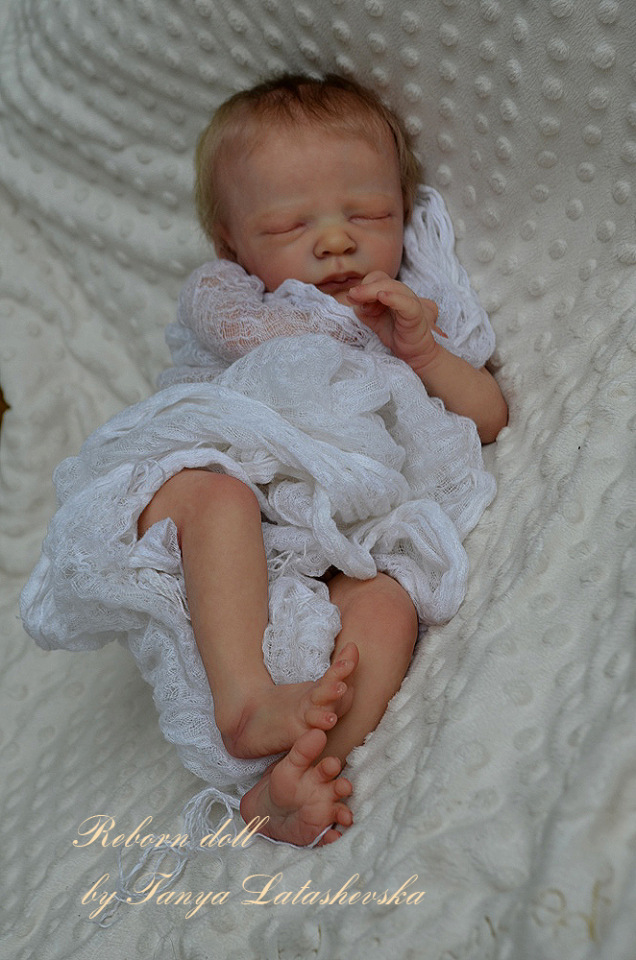 Спящее облачко крошка реборн Denver Rose