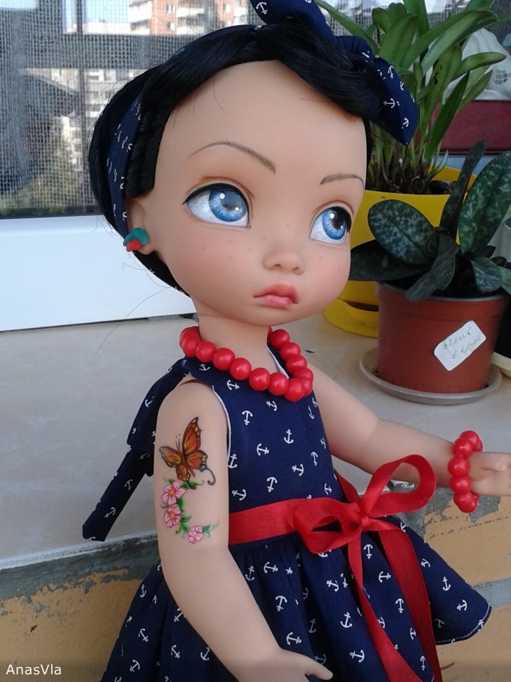 Есеналия. Ооак куколки принцессы Дисней Покахонтас | Бэйбики Есеналия. Ооак куколки принцессы Дисней Покахонтас