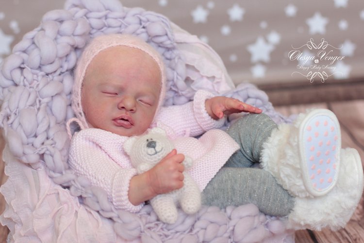 Моя Джульетта, мой котенок! Кукла реборн Олеси Венгер