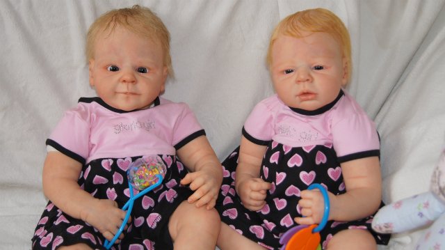 Вот и в моей детской появились двойняшки. Куклы Реборн Венгер Олеси (фото 4)