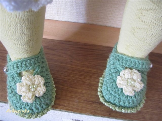 Платье для Полиночки — Одежда и обувь для кукол своими руками: фото (фото 5)