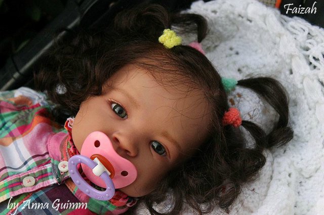 Интересная мулаточка,на основе молда шаян