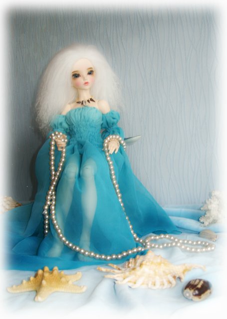 Морская нимфа — Одежда и обувь для кукол BJD (БЖД): 1/3 (фото 4)