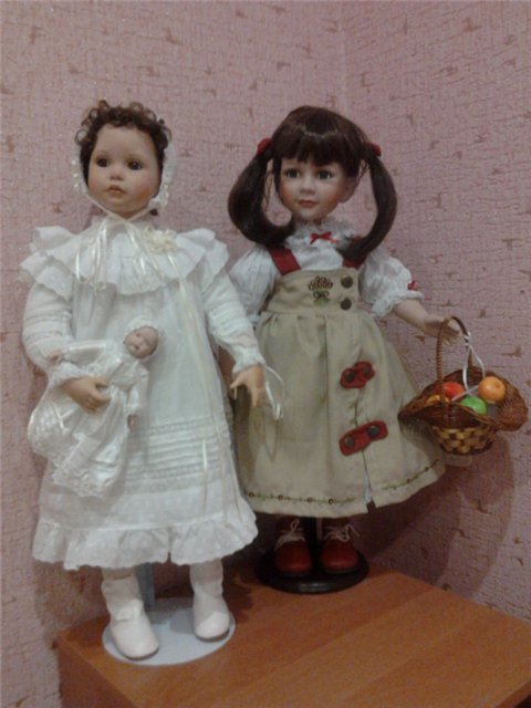 фарфоровая кукла Daspuppen Kunstarchiv