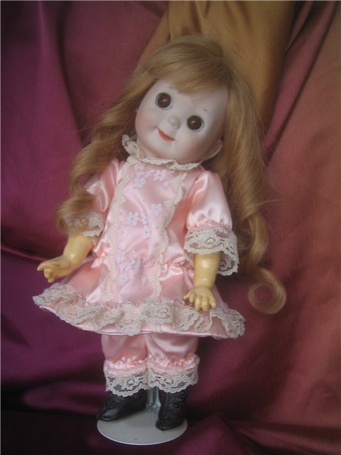 Шарнирная девочка от JDK. Реплика старинной куклы