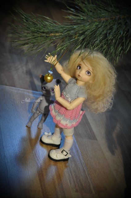 Фиолетовое настроение — Коллекции кукол BJD (БЖД): фото витрин