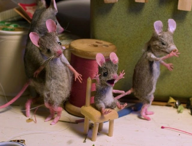 Мышиный дом или Жизнь замечательных мышей. Авторские игрушки в книжной иллюстрации. Мэгги Руди (Maggie Rudy) - "Mouses