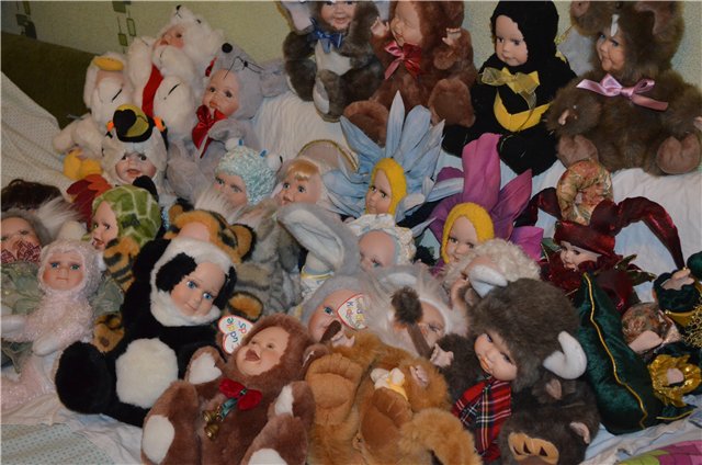 Такие смешные... Кто они? Плюшевые кукло-звери CUDDLE KIDS