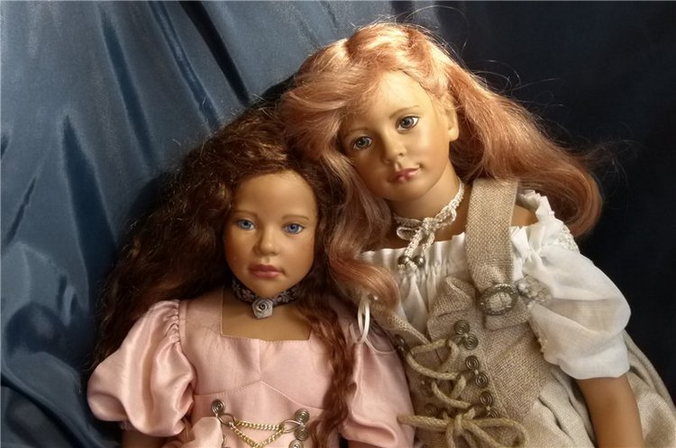 Тургеневские барышни на немецкий лад. Melisande и Kati от Marianne Eder и Ilse Wippler